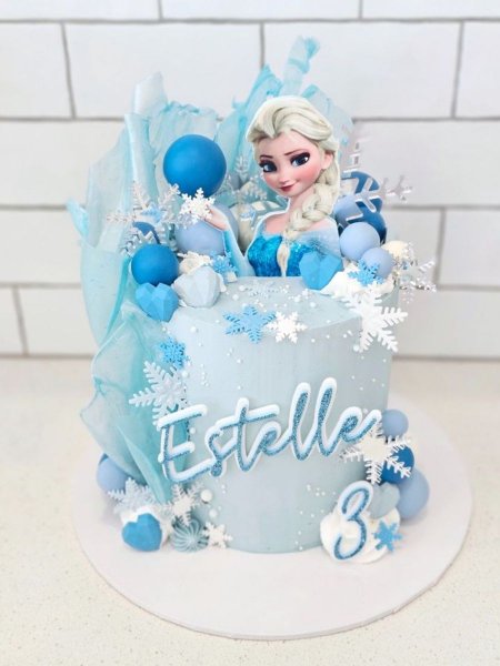  عکس تولد دخترانه با کیک رنگارنگ