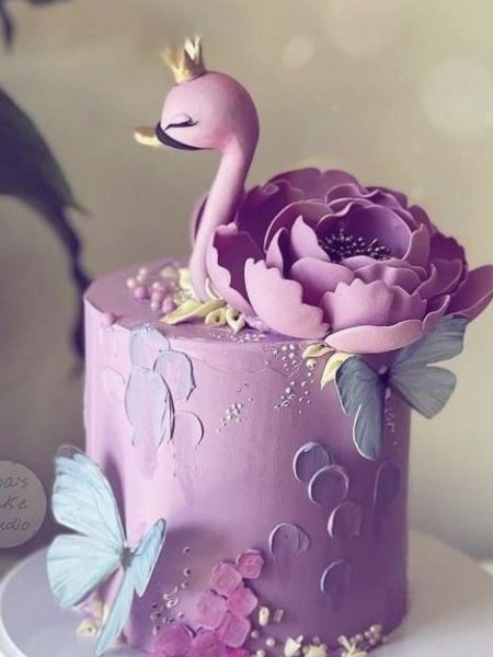  والپیر کیک تولد خوشگل دخترانه