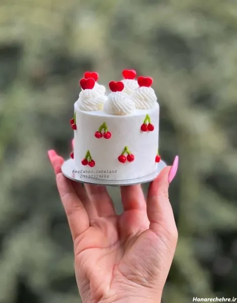 عکس کاپ کیک تولد عاشقانه