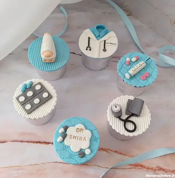  عکس کاپ کیک تولد عاشقانه