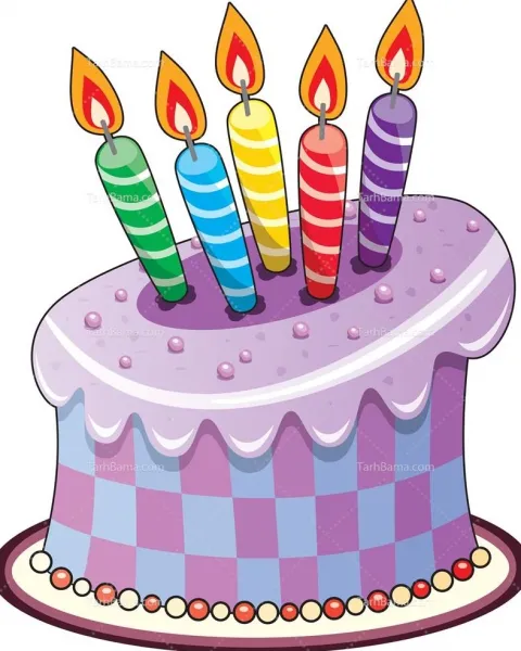  عکس شمع روشن روی کیک تولد برای پروفایل