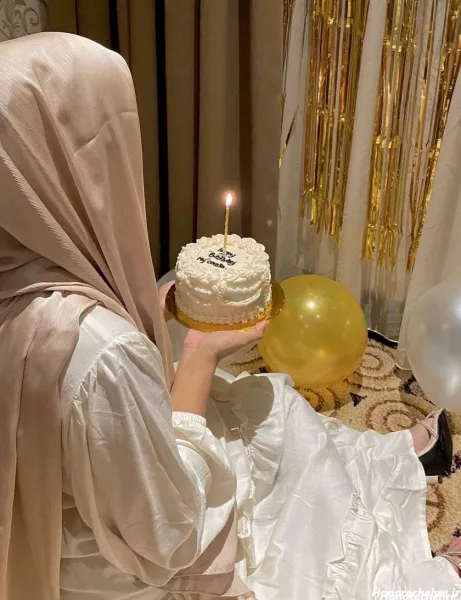  عکس شمع روشن روی کیک تولد برای پروفایل