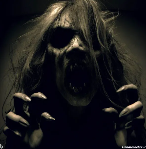 عکس بهشت و جهنم کودکانه