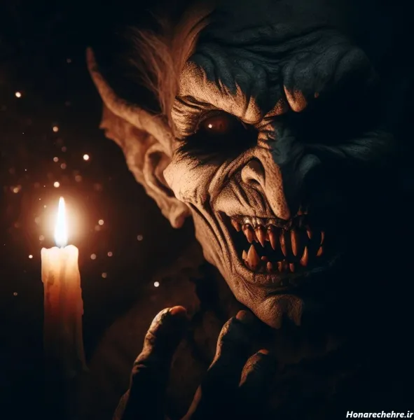 عکس بهشت و جهنم کودکانه