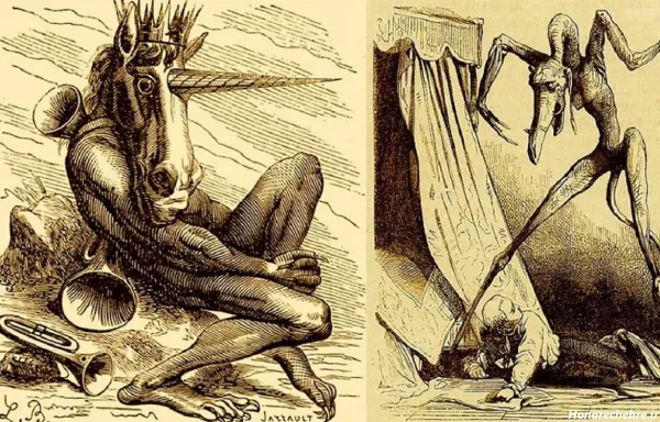 عکس بهشت و جهنم کودکانه