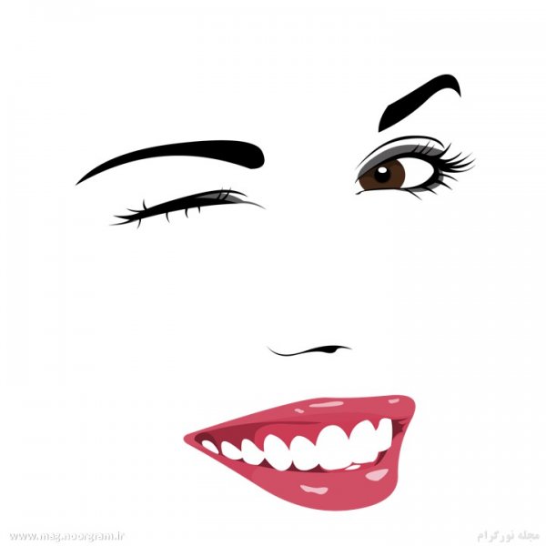 عکس لبخند عاشقانه