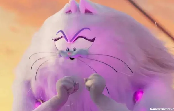  عکس گربه نارنجی کارتونی