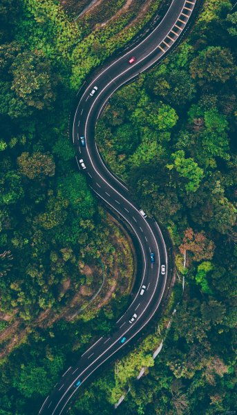 عکس جاده واقعی