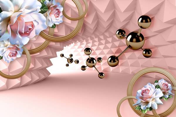  عکس سه بعدی مولکول