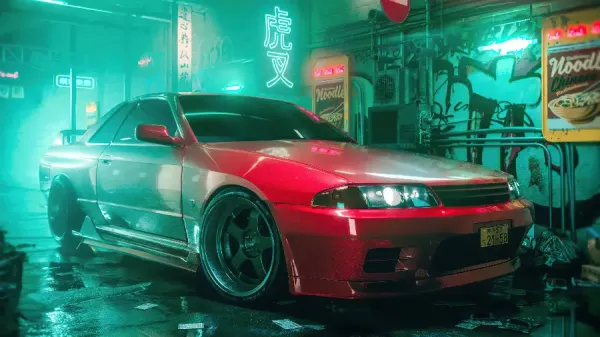  بک گراند ماشین ژاپنی