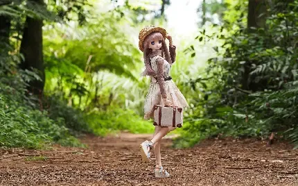  والپیپر عروسک باربی با لباس خوشگل