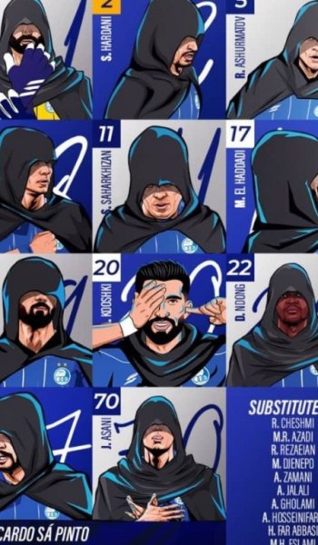 عکس استقلال شیر خفن