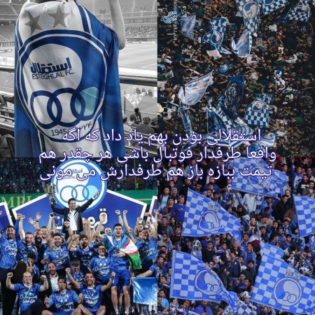 عکس استقلال شیر خفن