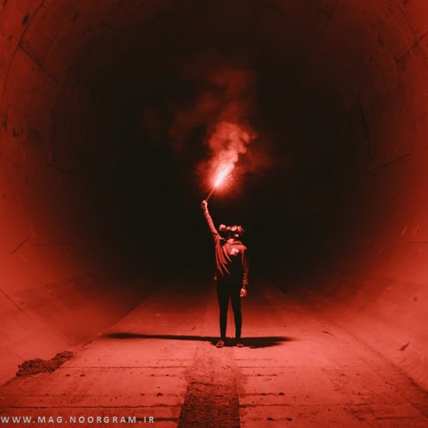 عکس قرمز روشن