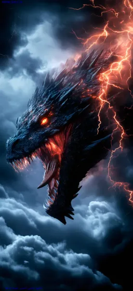 عکس اژدها ترسناک