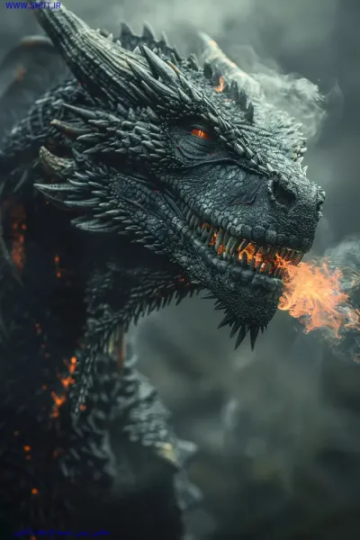  عکس اژدها ترسناک