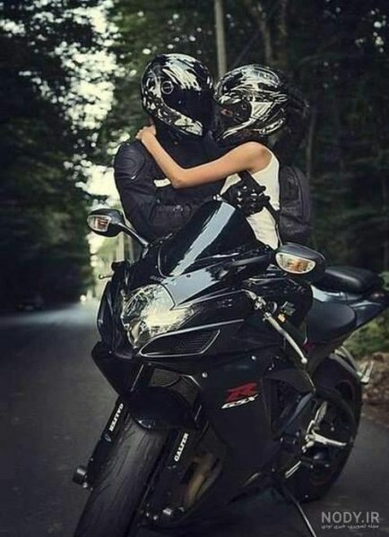  عکس جنگی دختر موتورسوار