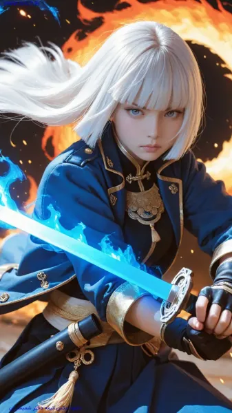 تصویر زمینه جنگی دخترانه