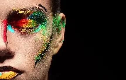  عکس پروفایل دختر زیبا با ارایش شیک