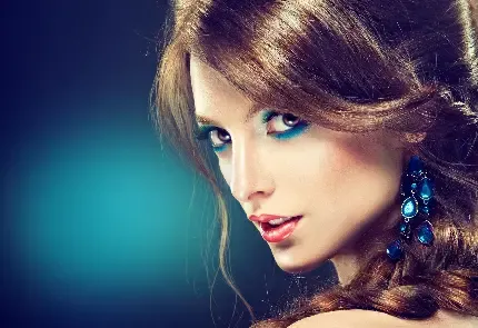  عکس پروفایل دختر زیبا با ارایش شیک