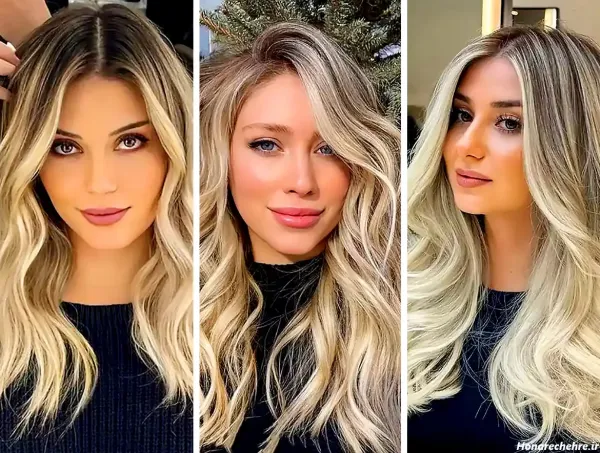 عکس پس زمینه دختر خارجی مو بلوند