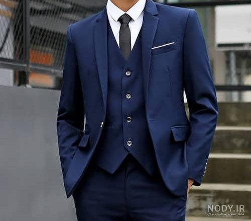  عکس مرد جنتلمن با کت و شلوار