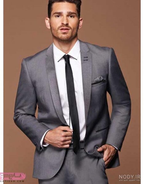 عکس مرد جنتلمن با کت و شلوار