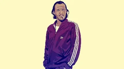  پس زمینه کارتونی مرد جنتلمن