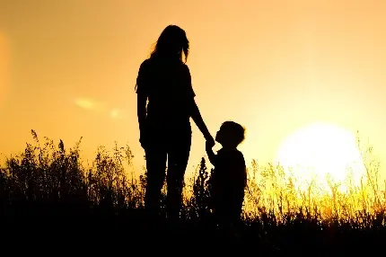 عکس مادر و بچه برای پروفایل