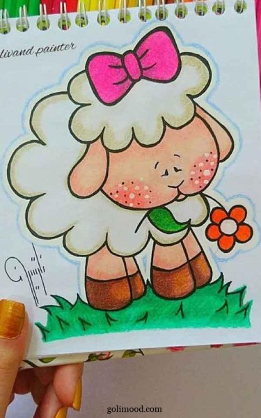  عکس بره کوچولو کارتونی