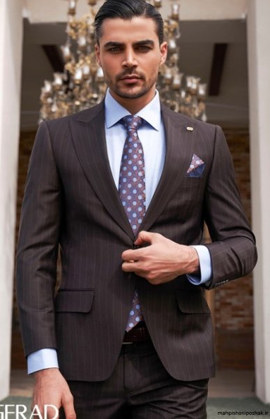 عکس پسرانه با کت و شلوار برای پروفایل