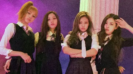  جدیدترین بک گراند بلک پینک جنی