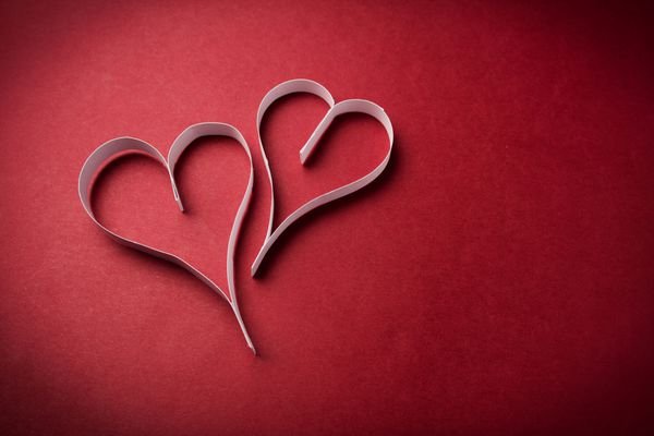 عکس قلب قرمز خوشگل کوچک