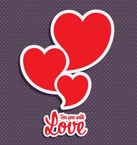 عکس قلب قرمز فانتزی