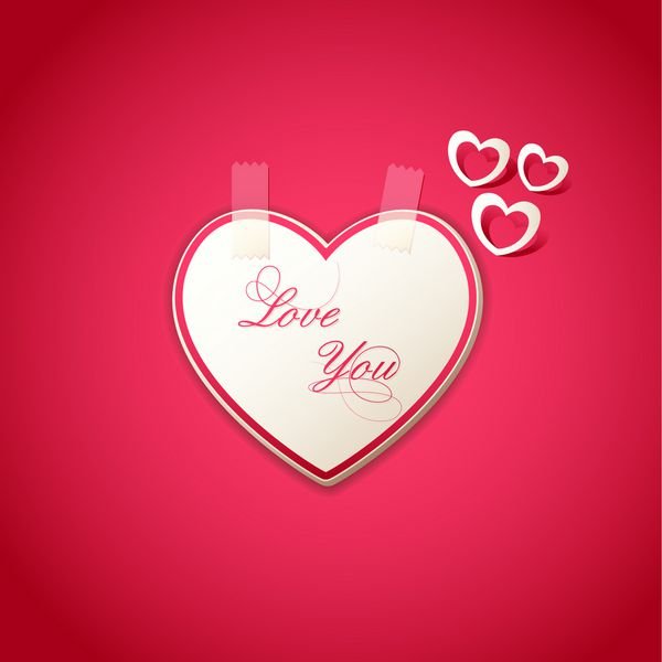 عکس قلب قرمز فانتزی