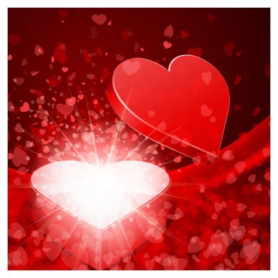  عکس قلب قرمز فانتزی برای پروفایل