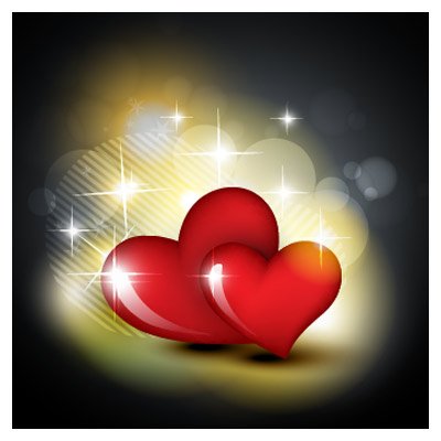  عکس قلب قرمز فانتزی برای پروفایل