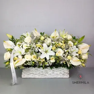  عکس سبد گل خواستگاری لاکچری اینستا