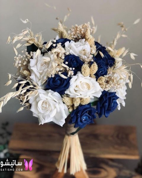  عکس دسته گل طبیعی عروس
