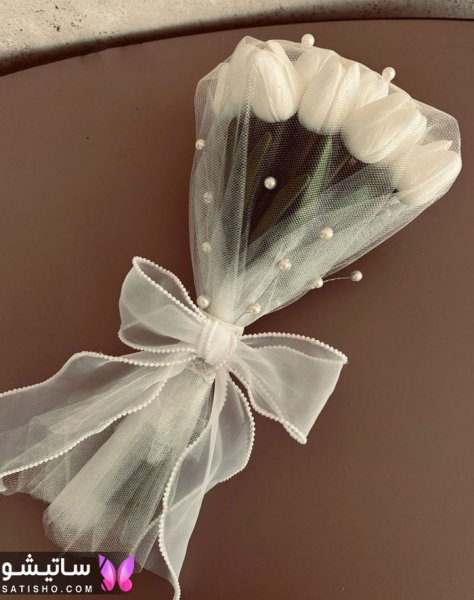  عکس دسته گل طبیعی عروس