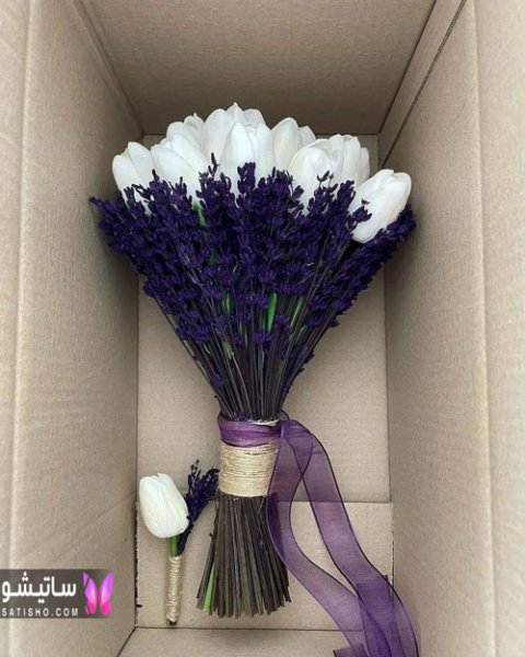  عکس دسته گل طبیعی عروس