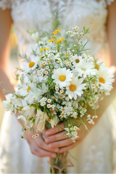  عکس لاکچری دسته گل عروس اروپایی