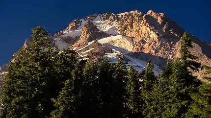  عکس پس زمینه کوهستان برفی با کیفیت بالا