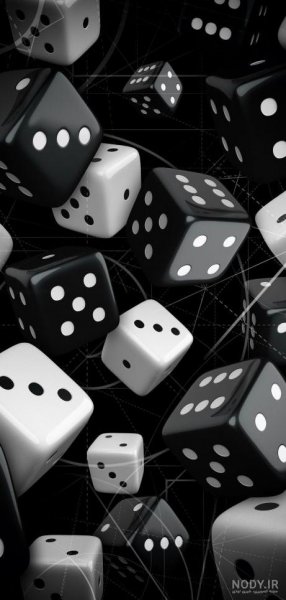  بک گراند سیاه سفید دخترانه