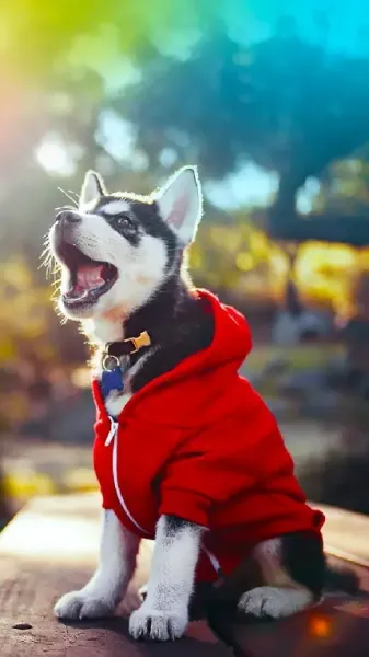  عکس سگ هاسکی