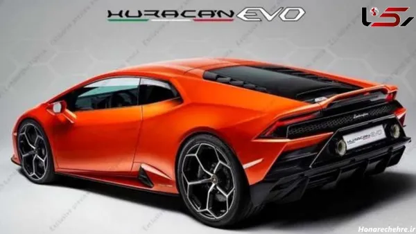 عکس ماشین لامبورگینی طلایی