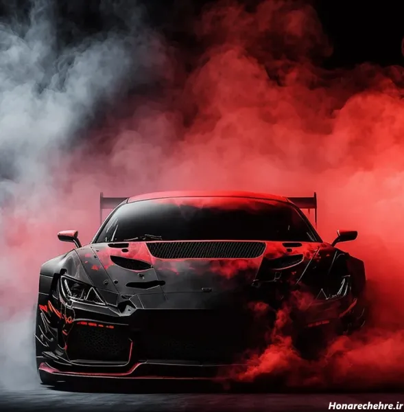 عکس ماشین لامبورگینی طلایی