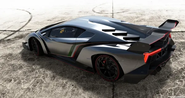  عکس ماشین لامبورگینی سیاه