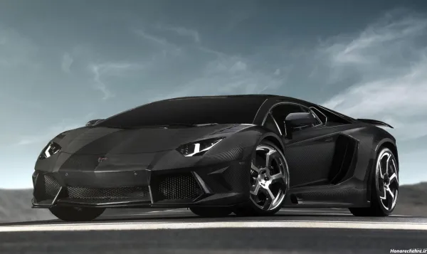  عکس ماشین لامبورگینی سیاه