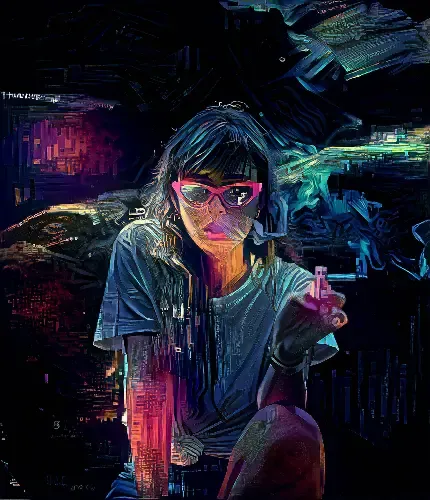  عکس پروفایل دختر فانتزی سیگاری